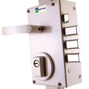 Serrure 3 points Série 468 profil europeen coloris blanc A2P* droite - MOTTURA - 38468BDMXA2P Prix Cassé