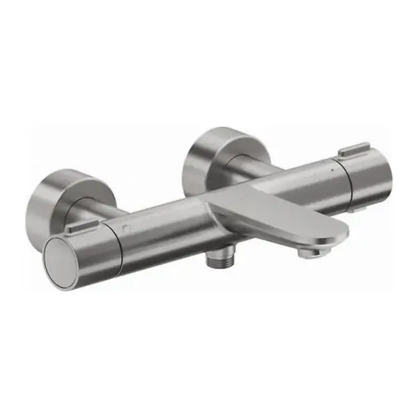 Mitigeur bain douche thermostatique Wave inox brossé DURAVIT Remise