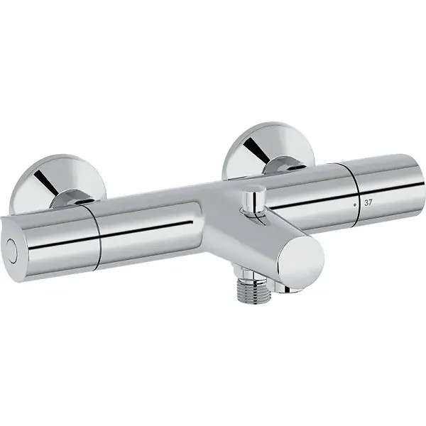 Bon Marché Jacob Delafon mitigeur thermostatique bain douche mural Simone Chrome