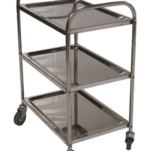 Servante inox 304 100kg 3 plateaux - STOCKMAN - SVT3/100 Commande En Gros