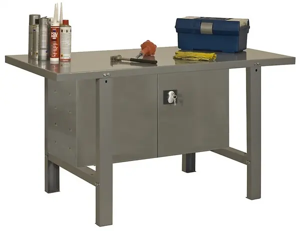 Simonrack - Etabli 830x1200x730mm Gris - Bt6 Metal Locker 1200 SIMON RACK Usine Directe