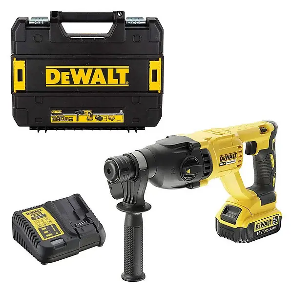 Perforateur SDS-Plus 2,6J 18V DEWALT DCH133M1 avec coffret et une batterie 4,0 Ah Dernier Modèle