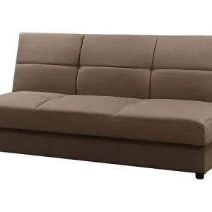 Top Vente Canapé Clic-Clac "Enzo" - 186 x 80 x 87 cm - 3 places - Taupe HABITAT ET JARDIN