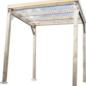 Produit De Marque Carport - Bois - 4m2 HABRITA