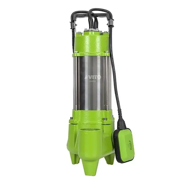 Dernière Chance Pompe de relevage Eaux usées 1500W Egouts Caves Inondées Acier Inoxydable VITO