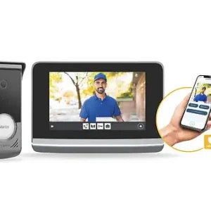 Visiophone connecté V®500 - Écran tactile 7" - Noir SOMFY Petit Prix