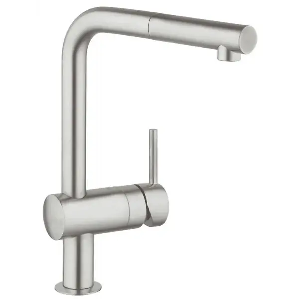 Acheter En Ligne Grohe Minta Mitigeur évier avec douchette SuperSteel (32168DC0)