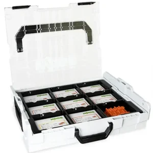 L-BOXX® 415 bornes & accessoires panachés Série 221 4 & 6mm2 - WAGO - 887-928 Prix Cassé