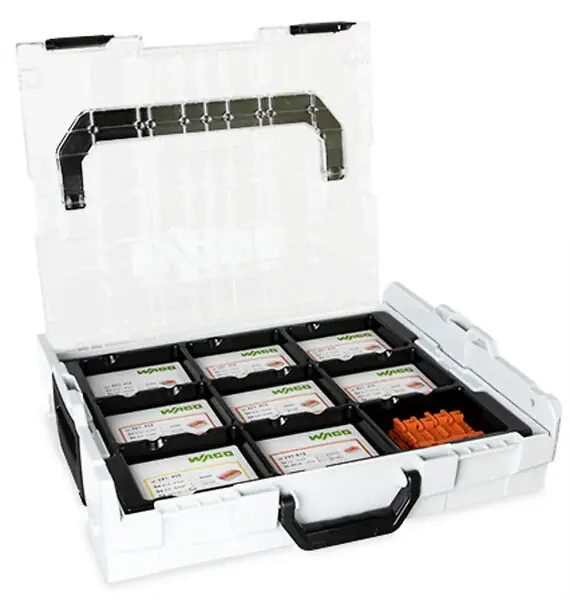 L-BOXX® 415 bornes & accessoires panachés Série 221 4 & 6mm2 - WAGO - 887-928 Prix Cassé
