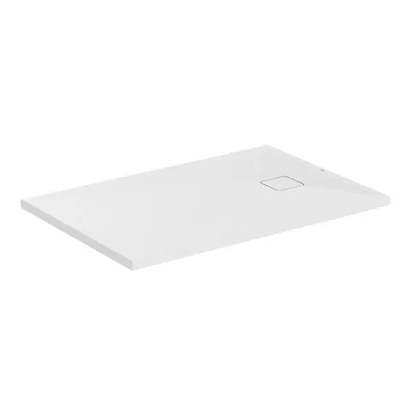 Receveur de douche antidérapant Ultra Flat Evo recoupable avec bonde largeur 120 x 80 IDEAL STANDARD Vente Flash