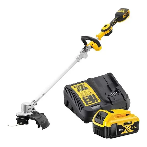 Paiement Sécurisé Coupe-bordure repliable 18V DEWALT DCMST561P1-QW avec un chargeur et une batterie 5,0 Ah