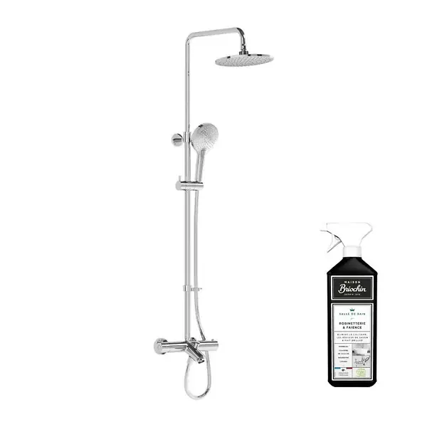 Colonne bain douche thermostatique Aquaheat Joy 220 + Nettoyant Briochin VITRA Acheter Direct
