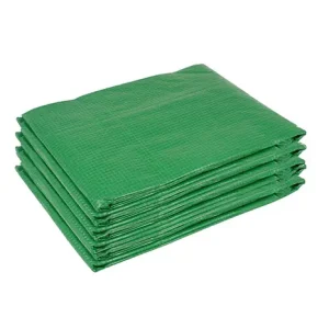 Offre Limitée Bâche polyéthylène serre SRA 3060 PE - Verte - 3x6x2,25m HABRITA
