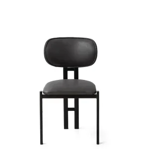 Ensemble de chaises (2 pièces) en métal "Muriz" - Anthracite HABITAT ET JARDIN Super Prix