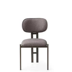 Ensemble de chaises (2 pièces) en métal "Muriz" - Cendré HABITAT ET JARDIN Prix Promo