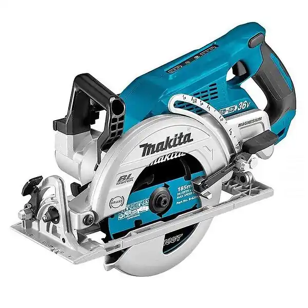 Scie circulaire MAKITA DRS780Z Ø 185mm à poignée arrière 36V (2x18V) Li-Ion (vendu sans batterie) Prix Réduit