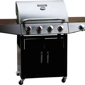 Barbecue gaz "Party 5" - 5 Brûleurs dont 1 latéral - 15.2 kW HABITAT ET JARDIN Petit Prix