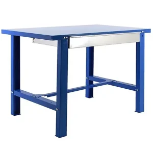 Simonrack - Etabli 830x1800x730mm Bleu Charge 800kg - Bt6 Metal Box 1800 SIMON RACK Quantité Limitée