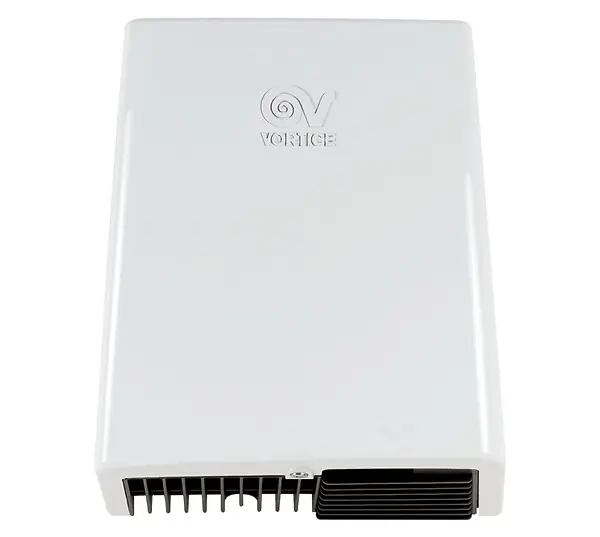 Commander Maintenant Sèche-mains automatique en résine thermodurcissable 2000 W 170 m3/h avec filtre anti-poussière Optimal Dry Vortice