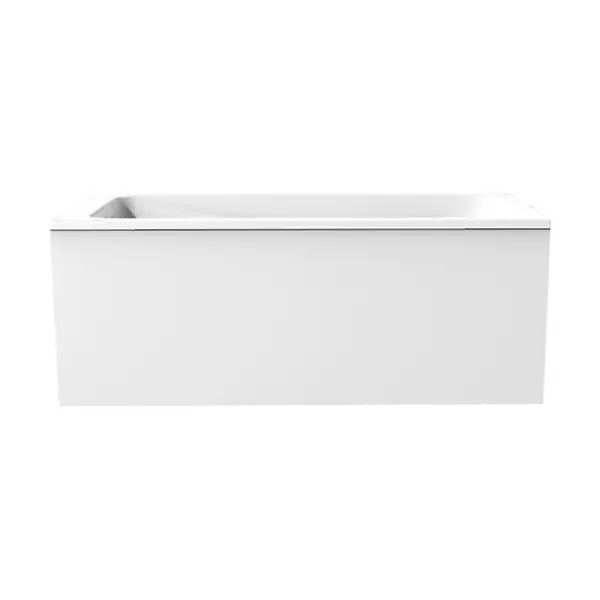 Dernier Modèle Tablier frontal blanc pour baignoire rectangulaire 180 x 60 cm installation niche JACOB DELAFON