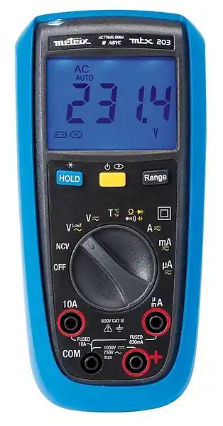 Multimetre numerique 6K pts TRMS AC - CHAUVIN ARNOUX - MTX 203-Z Marque