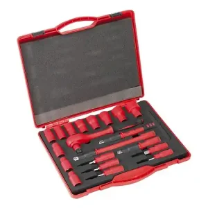 Top Vente Set Clé A Douille 1/2" 20 Pièces Isolées Alyco 190300