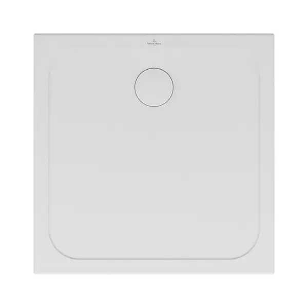 Top Vente Receveur de douche antidérapant 80 x 80 Lifetime Plus Cerasoft céramique blanc VILLEROY ET BOCH
