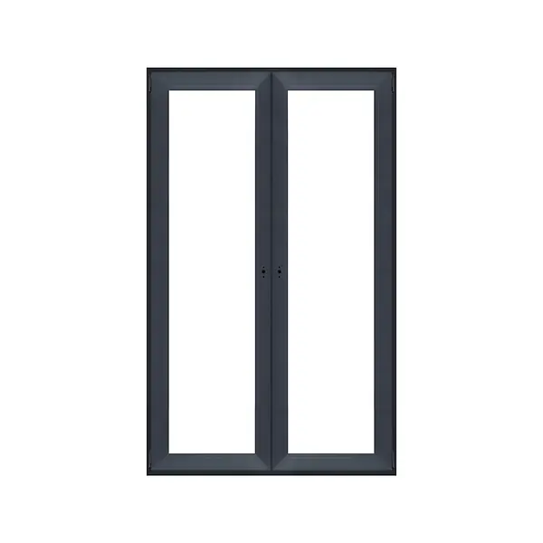 Fenêtre PVC 1 vantail - Anthracite - H.185xL.110cm QUADROFORM Acheter Direct
