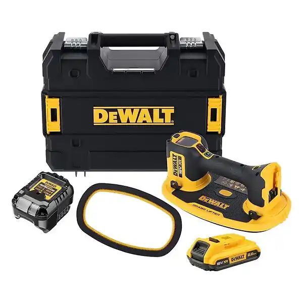 Prix Cassé Ventouse Grabo XR 18V + 1 batterie 2AH LI-ION DEWALT DCE590D1T-QW