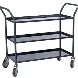 Servante à 3 plateaux tôle 935 x 435 mm 200 kg - FIMM - 880005285 Expédié Aujourd'hui