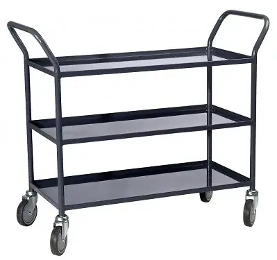 Servante à 3 plateaux tôle 935 x 435 mm 200 kg - FIMM - 880005285 Expédié Aujourd'hui