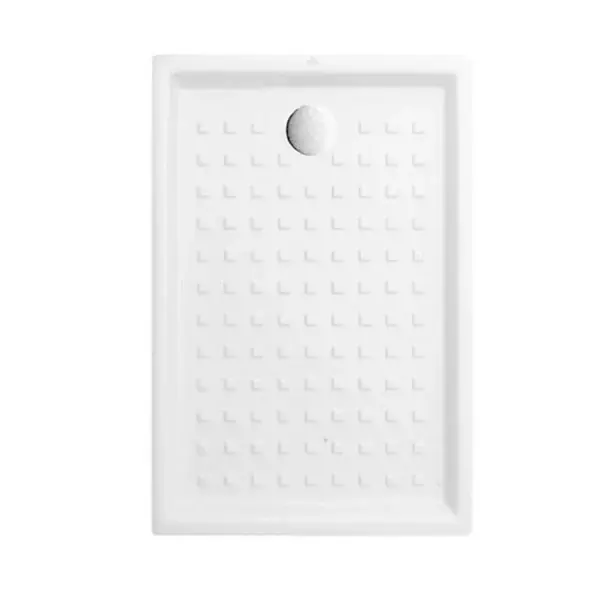 Must-Have Receveur O.NOVO extra plat - rectangulaire - Dimensions 100 X 80 cm - Couleur BLANC- réf 60618001 - VILLEROY ET BOCH