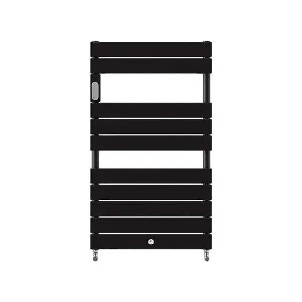 Radiateur sèche-serviettes eau chaude Thermor - Riviera 2 - 495W - Noir carbone Prix Promo