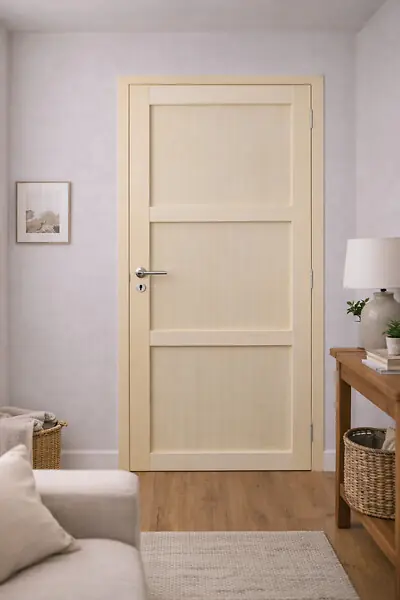 Pas Cher Bloc Porte Ayous 3 Panneaux H204 x L83 cm Côte Tableau P.Gauche,Poignee Pomerol GD MENUISERIES