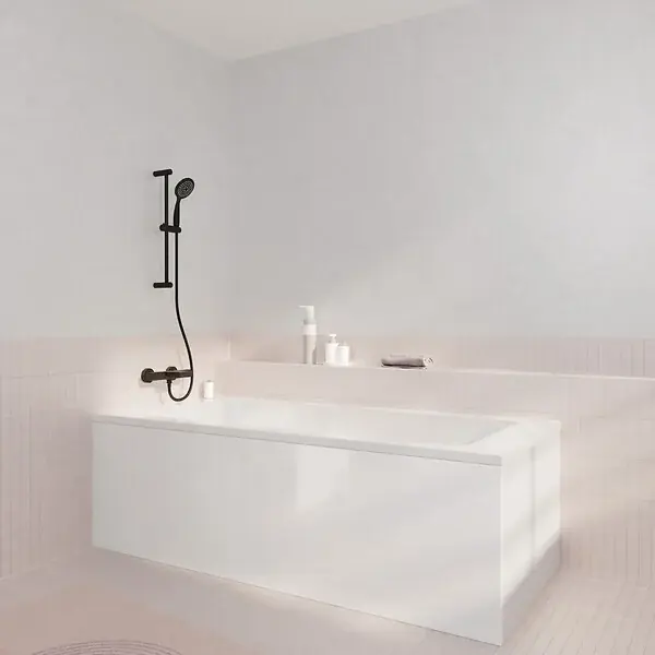 Pack Baignoire 170x70cm avec Tabliers recoupables 180cm et 80cm - Blanc Brillant - MAE ALLIBERT Livraison Express
