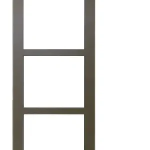 Porte Coulissante Gris Taupe RAL 7006 Vitrage transparent H204 x L83 cm, Rail roulette GD MENUISERIES Retour Gratuit