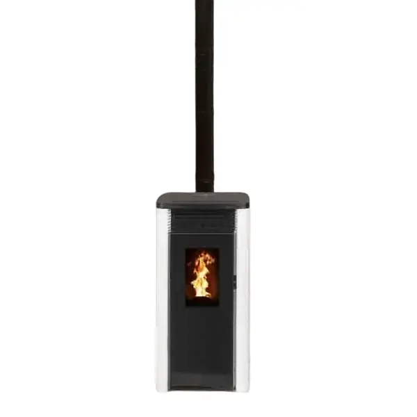 Meilleur Choix Kit conduit Vertical ou sortie toit pour Poêle à granulés 80/125 - INTERSTOVES