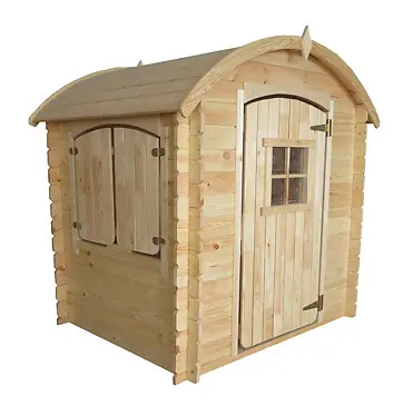 Achat Immédiat Cabane en bois Patty - L.133xl.108xH.145cm CERLAND