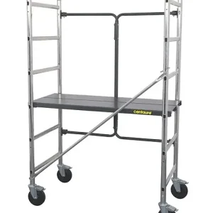 Dernier Modèle Echafaudage roulant pliant aluminium - Top 3 - 3m CENTAURE