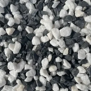 Livraison Express Gravier décoratif dalmate - 250 kg - 6/14 mm JARDINAT