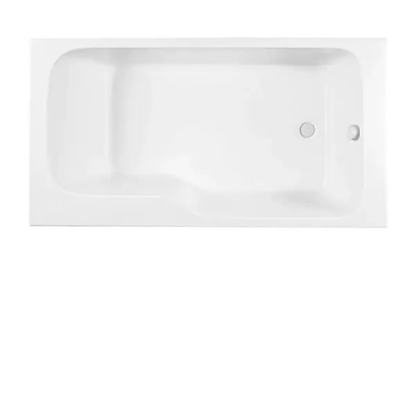 Solde Baignoire bain douche Malice version droite Blanc brillant 160 x 85 JACOB DELAFON