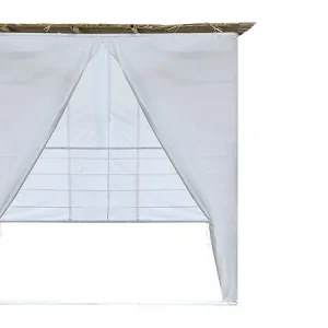 Nouveauté Souccah en Kit NINA ajustable 2 x 2 avec 1 Rouleau de bambou et 2 tasseaux de bois HABITAT ET JARDIN