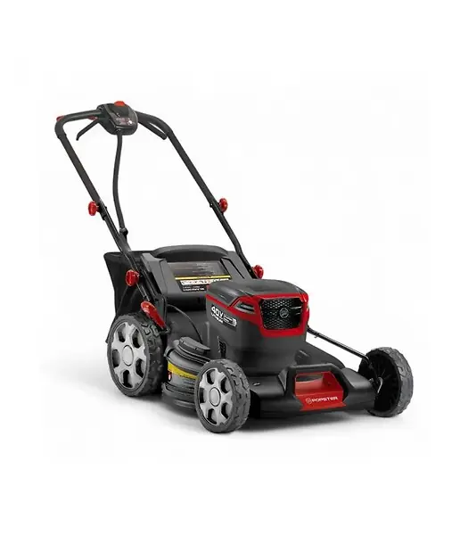Tondeuse à gazon électrique tractée, lame 50 cm, 41 minutes d‘autonomie - POPSTER BLM236H-S21 PACK Dernier Modèle