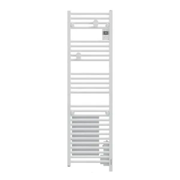 Sèche-serviettes étroit soufflant Atlantic Doris - 500 + 1000W - WI-FI - Blanc carat Vente Flash