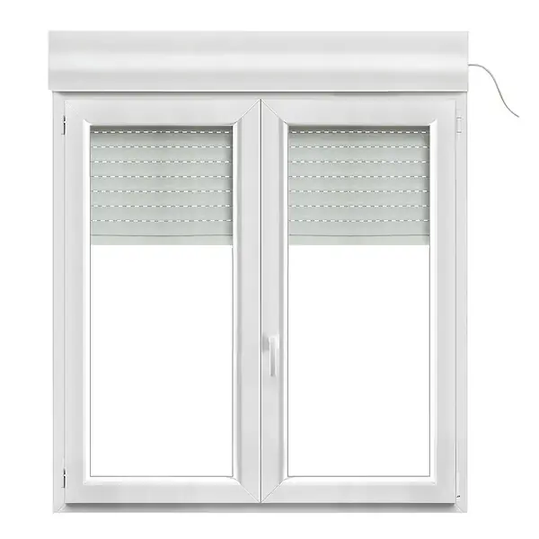 Vente Directe Fenêtre PVC 2 vantaux VRI OB droite - 135x120 cm QUADROFORM