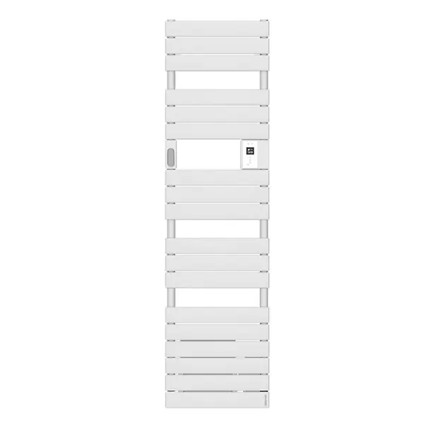 Sèche-serviettes connecté Adélis Étroit Atlantic - 500W - Blanc carat Bon Plan