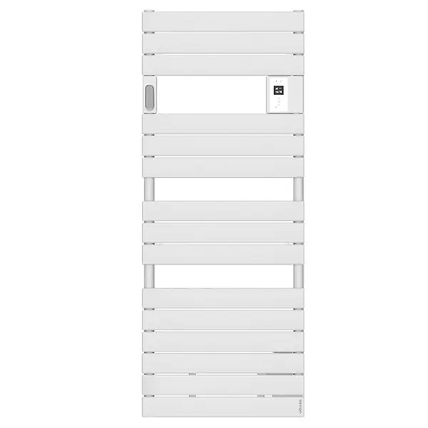 Radiateur sèche-serviettes Adélis Atlantic connecté - 750W - Blanc carat Bon Marché