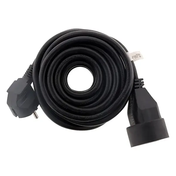 Quantité Limitée Prolongateur 16A HO5VV-F 3G1,5mm² - noir 5m - Zenitech