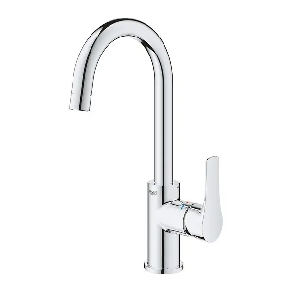 Seulement Aujourd'hui EUROSMART Mitigeur monocommande de lavabo Taille L, avec vidage, Chrome (23743003) GROHE
