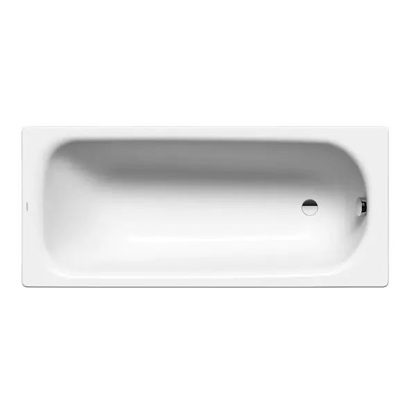 Saniform Plus baignoire rectangulaire avec pieds 150x70 cm acier émaillé, Blanc alpin (111600010001-SET) KALDEWEI Offre Limitée